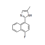 2-(4-Fluoro-1-naphthyl)-5-methylimidazole