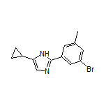 2-(3-Bromo-5-methylphenyl)-5-cyclopropyl-1H-imidazole