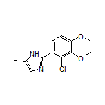 2-(2-Chloro-3,4-dimethoxyphenyl)-5-methyl-1H-imidazole