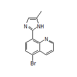 5-Bromo-8-(5-methyl-2-imidazolyl)quinoline
