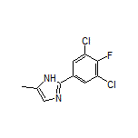2-(3,5-Dichloro-4-fluorophenyl)-5-methyl-1H-imidazole