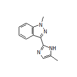 1-Methyl-3-(5-methyl-2-imidazolyl)indazole
