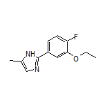 2-(3-Ethoxy-4-fluorophenyl)-5-methyl-1H-imidazole