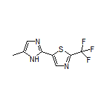 5-(5-Methyl-2-imidazolyl)-2-(trifluoromethyl)thiazole