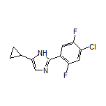 2-(4-Chloro-2,5-difluorophenyl)-5-cyclopropyl-1H-imidazole