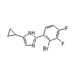 2-(2-Bromo-3,4-difluorophenyl)-5-cyclopropyl-1H-imidazole