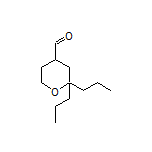 2,2-Dipropyltetrahydro-2H-pyran-4-carbaldehyde