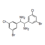 1,2-Bis(3-bromo-5-chlorophenyl)-1,2-ethanediamine