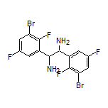 1,2-Bis(3-bromo-2,5-difluorophenyl)-1,2-ethanediamine