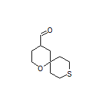 1-Oxa-9-thiaspiro[5.5]undecane-4-carbaldehyde