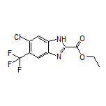 Ethyl 6-Chloro-5-(trifluoromethyl)benzimidazole-2-carboxylate