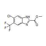 Methyl 6-Chloro-5-(trifluoromethyl)benzimidazole-2-carboxylate
