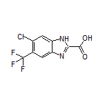 6-Chloro-5-(trifluoromethyl)benzimidazole-2-carboxylic Acid