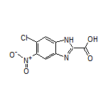 6-Chloro-5-nitrobenzimidazole-2-carboxylic Acid