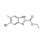 Ethyl 5-Bromo-6-methylbenzimidazole-2-carboxylate