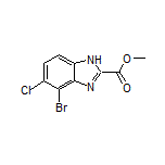Methyl 4-Bromo-5-chlorobenzimidazole-2-carboxylate