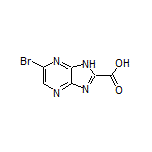 6-Bromo-1H-imidazo[4,5-b]pyrazine-2-carboxylic Acid