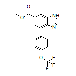 Methyl 4-[4-(Trifluoromethoxy)phenyl]benzimidazole-6-carboxylate