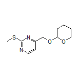 2-(Methylthio)-4-[[(tetrahydro-2H-pyran-2-yl)oxy]methyl]pyrimidine