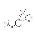 5-(Methylsulfonyl)-1-[4-(trifluoromethoxy)phenyl]-1H-tetrazole5-(Methylsulfonyl)-1-[4-(trifluoromethoxy)phenyl]-1H-tetrazole