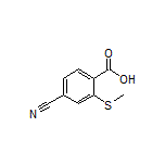 4-Cyano-2-(methylthio)benzoic Acid