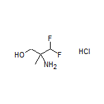 2-Amino-3,3-difluoro-2-methyl-1-propanol Hydrochloride