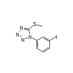 1-(3-Iodophenyl)-5-(methylthio)-1H-tetrazole