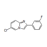6-Chloro-2-(3-fluorophenyl)imidazo[1,2-a]pyridine