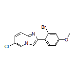 2-(2-Bromo-4-methoxyphenyl)-6-chloroimidazo[1,2-a]pyridine