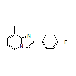 2-(4-Fluorophenyl)-8-methylimidazo[1,2-a]pyridine