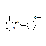 2-(3-Methoxyphenyl)-8-methylimidazo[1,2-a]pyridine