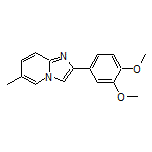 2-(3,4-Dimethoxyphenyl)-6-methylimidazo[1,2-a]pyridine