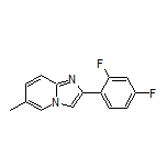 2-(2,4-Difluorophenyl)-6-methylimidazo[1,2-a]pyridine