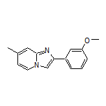 2-(3-Methoxyphenyl)-7-methylimidazo[1,2-a]pyridine
