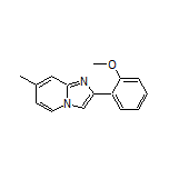 2-(2-Methoxyphenyl)-7-methylimidazo[1,2-a]pyridine