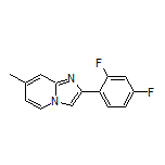 2-(2,4-Difluorophenyl)-7-methylimidazo[1,2-a]pyridine