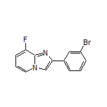 2-(3-Bromophenyl)-8-fluoroimidazo[1,2-a]pyridine
