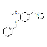 1-[4-(Benzyloxy)-3-methoxybenzyl]azetidine