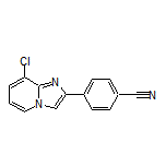 4-(8-Chloroimidazo[1,2-a]pyridin-2-yl)benzonitrile