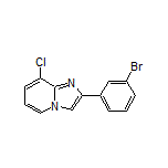 2-(3-Bromophenyl)-8-chloroimidazo[1,2-a]pyridine
