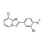 2-(3-Bromo-4-methoxyphenyl)-8-chloroimidazo[1,2-a]pyridine