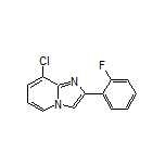8-Chloro-2-(2-fluorophenyl)imidazo[1,2-a]pyridine