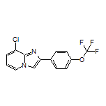 8-Chloro-2-[4-(trifluoromethoxy)phenyl]imidazo[1,2-a]pyridine