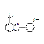 2-(3-Methoxyphenyl)-8-(trifluoromethyl)imidazo[1,2-a]pyridine