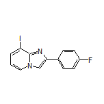 2-(4-Fluorophenyl)-8-iodoimidazo[1,2-a]pyridine