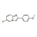 6-Fluoro-2-(4-methoxyphenyl)imidazo[1,2-a]pyridine