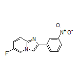 6-Fluoro-2-(3-nitrophenyl)imidazo[1,2-a]pyridine