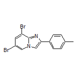 6,8-Dibromo-2-(p-tolyl)imidazo[1,2-a]pyridine