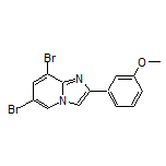 6,8-Dibromo-2-(3-methoxyphenyl)imidazo[1,2-a]pyridine