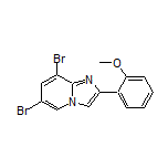 6,8-Dibromo-2-(2-methoxyphenyl)imidazo[1,2-a]pyridine